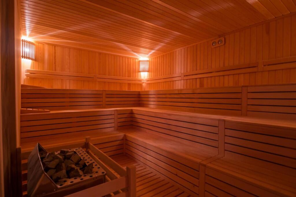 sauna w Stay Forest Park Avsallar, fot. booking.com