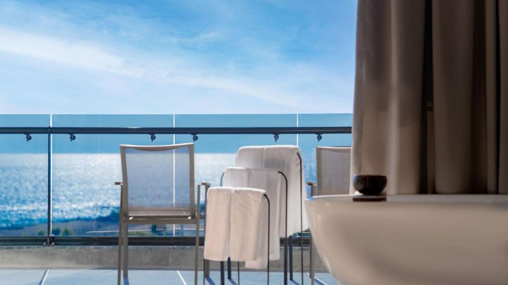 widok z balkonu w Alarcha Hotels & Resort - Ultra All Inc, fot. booking.com